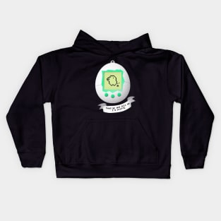 Feed me Tamagotchi - Virtual Pet - Cute Creature Kids Hoodie